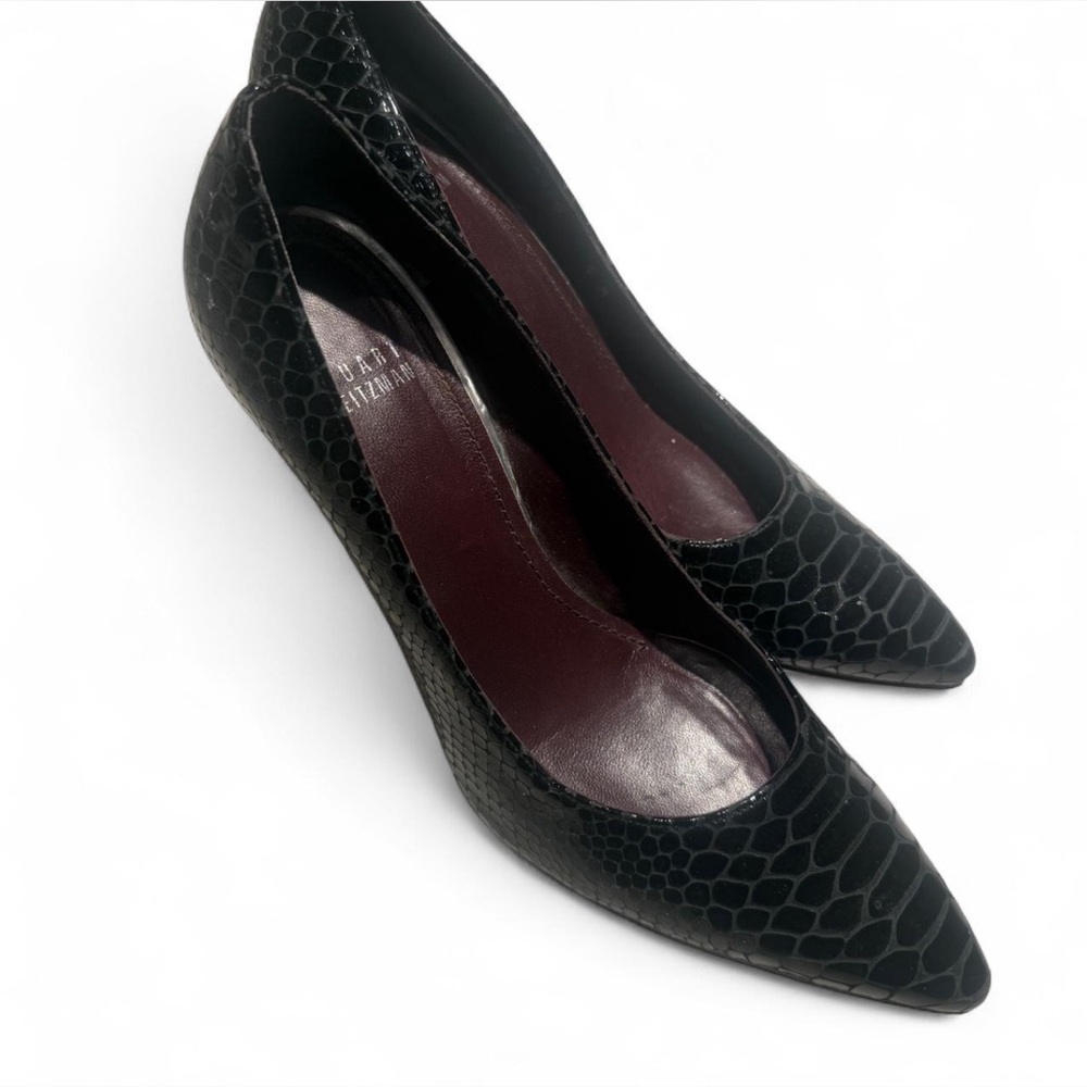 Classic Black Pointed Toe Pump - Women